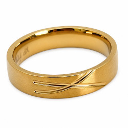 Pierścionek Xuping Stal 316L - MF40764