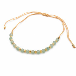 Bransoletka Stal 316L [ awanturyn ] - MF42482-3