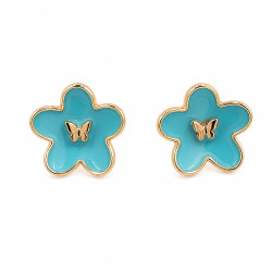 Kolczyki Xuping pozłacane 18k [ 1,5 cm ] - MF40654