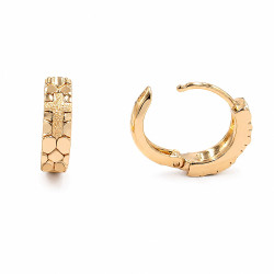 Kolczyki Xuping pozłacane 18k [ 1,3 cm ] - MF40610