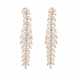 Kolczyki Xuping pozłacane 18k [ 5,5 cm ] - MF40719