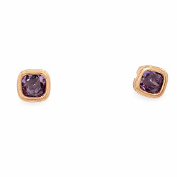 Kolczyki Xuping pozłacane 18k [ 0,5 cm ] - MF40734-4