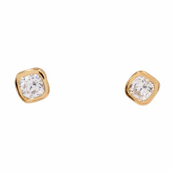 Kolczyki Xuping pozłacane 18k  [ 0,5 cm ] - MF40734-3