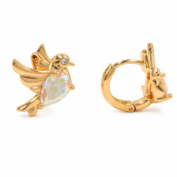 Kolczyki Xuping pozłacane 18k  [ 1,6 cm ] - MF40577
