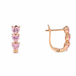 Kolczyki Xuping pozłacane 18k [ 1,5 cm ] - MF40765-2