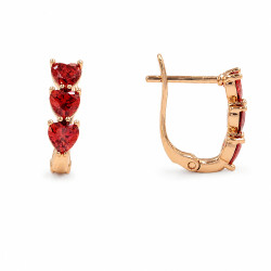 Kolczyki Xuping pozłacane 18k [ 1,5 cm ] - MF40765-4