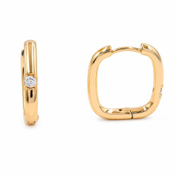 Kolczyki Xuping pozłacane 18k [ 1,8 cm ] - MF40582