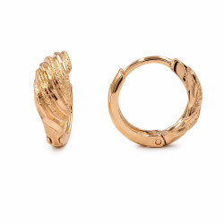 Kolczyki Xuping pozłacane 18k [ 1,3 cm ] - MF40580