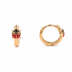 Kolczyki Xuping pozłacane 18k [ 1,7 cm ] - MF40574