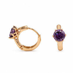 Kolczyki Xuping pozłacane 18k [ 1,3 cm] - MF40819-2