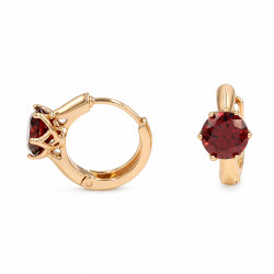 Kolczyki Xuping pozłacane 18k [ 1,3 cm] - MF40819-4