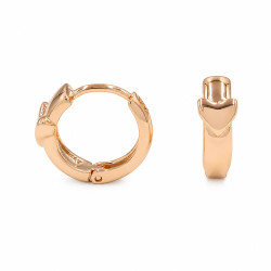 Kolczyki Xuping pozłacane 18k [ 1,3 cm] - MF40932