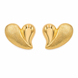 Kolczyki CM miedź pozłacana 14k [ 2 cm ] - MF42881