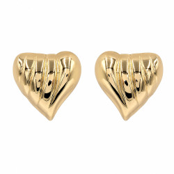 Kolczyki CM miedź pozłacana 14k [ 2 cm ] - MF42882