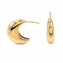 Kolczyki CM miedź pozłacana 14k [ 2 cm ] - MF42886