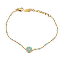 Bransoletka Xuping pozłacana 18k [ 18 + 3 cm ] - MF40725-1