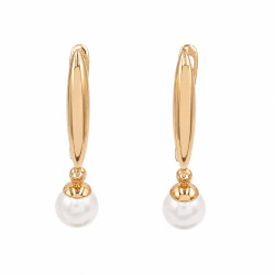 Kolczyki Xuping pozłacane 18k [ 2,5 cm ] - MF40813