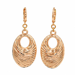 Kolczyki Xuping pozłacane 18k [ 4,5 cm ] - MF40741