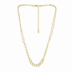 Naszyjnik CM miedź pozłacana 14k [ 40+5 cm ] - MF42617