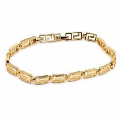 Bransoletka CM miedź pozłacana 14k [ 19 cm ]  - MF44224