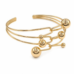 Bransoletka CM miedź pozłacana 14k - MF44054