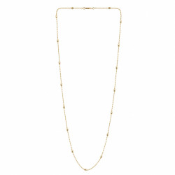 Naszyjnik CM miedź pozłacana 14k [ 60 cm ] - MF42993