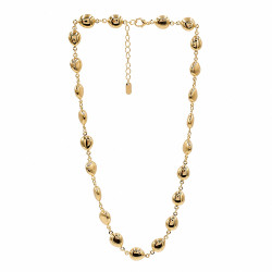 Naszyjnik CM miedź pozłacana 14k [ 45+5 cm ] - MF44110