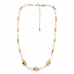Naszyjnik CM miedź pozłacana 14k [ 40+5 cm ] - MF44166