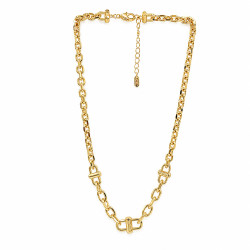 Naszyjnik CM miedź pozłacana 14k [ 45+5 cm ] - MF44176