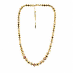 Naszyjnik CM miedź pozłacana 14k [ 40+5 cm ] - MF44146