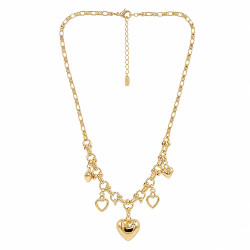Naszyjnik CM miedź pozłacana 14k [ 40+5 cm ] - MF44090