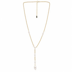 Naszyjnik CM miedź pozłacana 14k [ 40+5 cm ] - MF44159