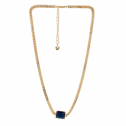 Naszyjnik CM miedź pozłacana 14k [ 40+5 cm ] - MF44137
