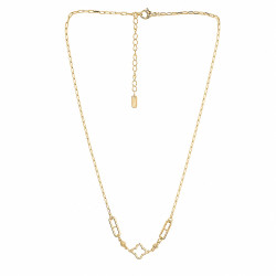 Naszyjnik CM miedź pozłacana 14k [ 40+5 cm ] - MF44077