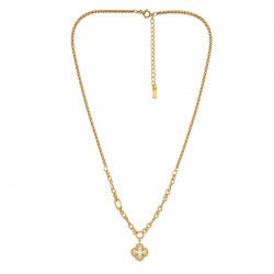 Naszyjnik CM miedź pozłacana 14k [ 42+5 cm ] - MF44164
