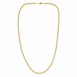 Naszyjnik CM miedź pozłacana 14k [ 40 cm ] - MF44103