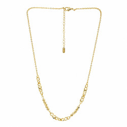 Naszyjnik CM miedź pozłacana 14k [ 40+5 cm ] - MF44130