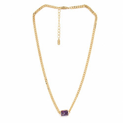 Naszyjnik CM miedź pozłacana 14k [ 40+5 cm ] - MF44141