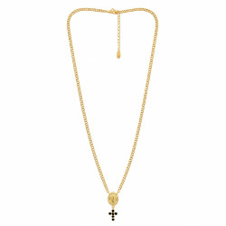 Naszyjnik CM miedź pozłacana 14k [ 40+5 cm ] - MF44138