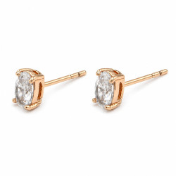 Kolczyki Xuping pozłacane 18k [ 5 mm ] - MF40778