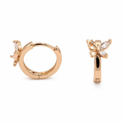 Kolczyki Xuping pozłacane 18k [ 1,2 cm ] - MF40731
