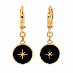 Kolczyki Xuping pozłacane 18k [ 2,7 cm ] - MF40607