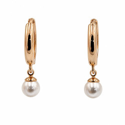 Kolczyki Xuping pozłacane 18k [ 2,5 cm ] - MF40590