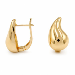 Kolczyki CM miedź pozłacana 14k [ 1,7 cm ] - MF44014