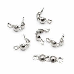 Elementy ze stali 316L zapięcia koniki [ 1,5 cm ] - MF43434-R