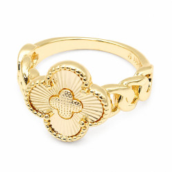 Pierścionek CM miedź pozłacana 14k - MF44001