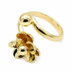 Pierścionek CM miedź pozłacana 14k - MF44027