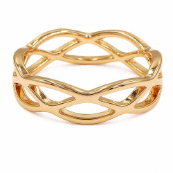 Pierścionek Xuping pozłacany 18k - MF43028