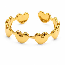 Pierścionek Xuping pozłacany 18k - MF43155