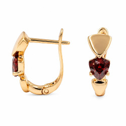 Kolczyki Xuping pozłacane 18k [ 1,5 cm ] - MF43194